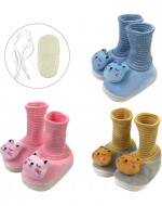 Pantuflas de Bebe Colores Surtidos x 15 Pares. Tallas: 12 - 13 - 14 - 15 - 16