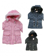 Parka de Niña Colores Surtidos x 15 Unds. Tallas: 12 - 15