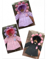 Parka de Niña Colores Surtidos x 15 Unds. Tallas: 12 - 15