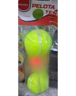 6 Set de Pelota de Tenis Color Amarillo (1 Set Trae 3 PCS)