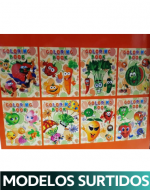 Libro para Colorear x 12 Unds.
