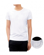Camiseta Blanco Manga Corta x 12 Unds. Talla: S/M - M/L - L/XXL
