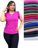 Polera de Mujer Fonseca Canuton Colores Surtidos x 4 Unds Talla: L - XL