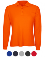 Polera Pique de Mujer M/L (Elegir Talla y Color) x 12 Unds. Talla: XS a XL