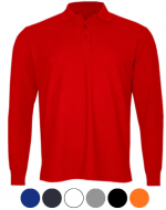 Polera Piqué de Hombre M/L (Elegir Talla y Color) x 12 Unds. Talla: S a XL