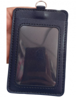 Porta Credencial Vertical de Ecocuero (Elegir Color) x 50 Unds.