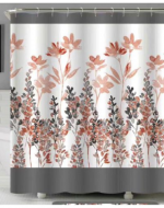 Cortina de Baño con Diseño x 4 Unds. Medidas: 180 x 180 cm Aprox