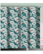 Cortina de Baño con Diseño x 4 Unds. Medidas: 180 x 180 cm Aprox