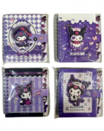Libreta Chica Kuromi Modelos Surtidos x 4 Unds.