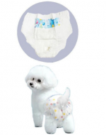 4 Set de Pañal para Macotas (1 Set Trae 10 Pcs) Talla: XS  (24 - 32 cm /1 a 3 kg)