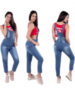 Jardinera Jeans de Dama x 12 Unds. Tallas : 38 al 48