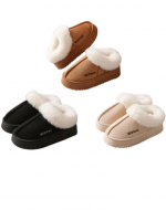 Pantuflas Liso Interior Peludo de Dama x 12 Pares. Talla: 36 al 41