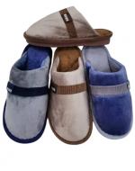 Pantuflas de Hombre sin Talón Colores Surtidos x 48  Pares Talla: 40 al 47