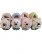 Pantuflas de Niñas Colores Surtidos x 24 Pares.Talla: 30 al 35