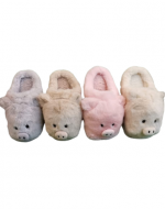 Pantuflas de Niñas Colores Surtidos x 24 Pares.Talla: 25 al 30