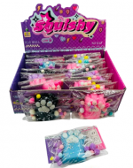 Squishy Patita de Gato Colores Surtidos x 12 Unds.