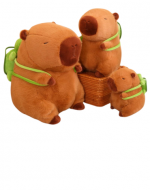 Peluche Capybara x 4 Unds. Medida: 20 cm aprox.