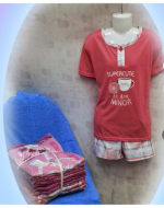 Pijama Algodón de Niña Colores Surtidos x 15 Unds.Talla: 6 - 8 - 10 - 12 - 14