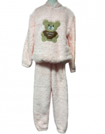 Pijama Plush de Niña Colores Surtidos x 6 Unds.Talla: 8 - 10 - 12