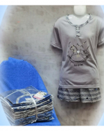 Pijama  Algodón de Niño x 12 Unds.Talla: 6 - 8 - 10 - 12 - 14