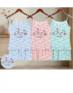 Pijama de Mujer Algodón Colores Surtidos x 12 Unds. Talla: M / L - XL / XXL