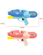 Pistola de Agua Dos Colores x 6 Unds.Medida: 28.5 x 14 x 6.5 cm aprox.
