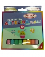 6 Set de Plasticina ARTEL PASTEL (10 PCS)