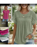 Polera de Dama Colores Surtidos x 6 Unds. Talla: Estándar