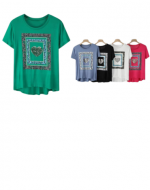 Polera de Dama Colores Surtidos x 12 Unds Talla: S / M - L / XXL