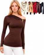 Polera Mujer Colores Surtidos x 12 Unds Talla: S / M - L / XL