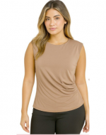 Polera Satinada Colores Surtidos x 12 Unds. Talla: S /  M - L / XL