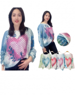 Polera con Brillo de Dama x 12 Unds.Talla: S /M - L / XL