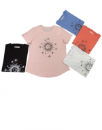 Polera de Dama Colores Surtidos x 12 Unds Talla: S / M - L / XL