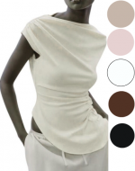 Polera de Dama Colores Surtidos x 12 Unds.Talla: S /M - L / XL