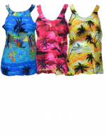 Polera de Dama con Diseño x 12 Und.Talla: M-L / L-XL / XL-XXL