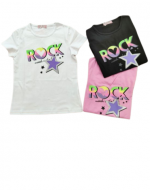 Polera de Niña Colores Surtidos x 15 Unds.Talla: 8 - 10 - 12 - 14 - 16