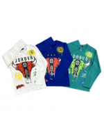 Polera Niño Manga Larga x 15 Unds. Talla: 8 a la 16