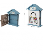 Porta Llaves de Madera Modelos Surtidos x 4 Unds. Medida: 27 x 20 cm aprox.