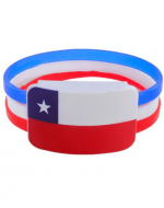 Pulsera Fiestas Patrias x 12 Unds. Medidas: 9 cm aprox.