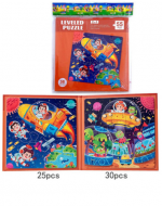 4 Set Puzzle Astronauta Modelos Surtidos (1 Set Trae:25 - 55 - 30  PCS)
