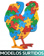 Puzzle  Grande x 4 Unds.Medidas:25 x 15 cm aprox