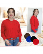 Sweater de Damas Colores Surtidos x 12 Unds. Tallas: S/M - L/XL