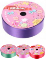 Rollo de Cinta para Regalo x 12 Unds.Medida: 10 M x 2.8 cm aprox.