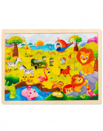 Rompecabezas de Madera Animales x 6 Unds