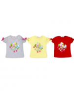 Polera de Niña x 15 Unds. Tallas: 1 a la 5.
