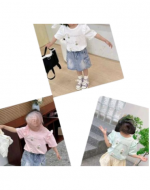 Polera de Niña x 15 Unds. Tallas: 90 a 130 cm.