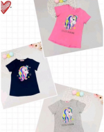 Polera de Niña x 18 Unds. Tallas: 4 a la 14.