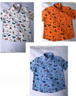 Camisa de Niño x 12 Unidades Talla: 6 a la 12.