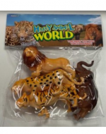 6 Set de Animales (1 Set Trae 4 PCS)
