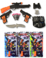 6 Set de Pistola. (1 Set Trae 8 PCS)